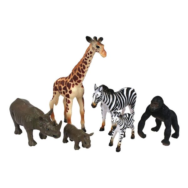 Pack Figuras de Animais da Selva Autobrinca Online