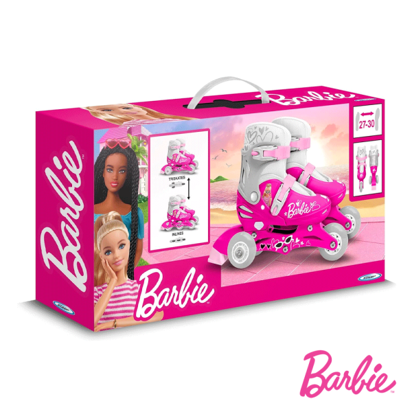 Patins em Linha Stamp Barbie Tam 27-30 Autobrinca Online