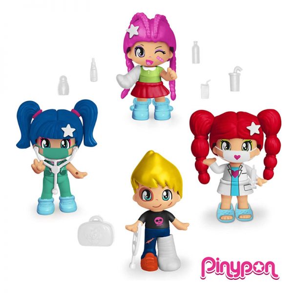 Pinypon Pack 4 Figuras Médicas Autobrinca Online