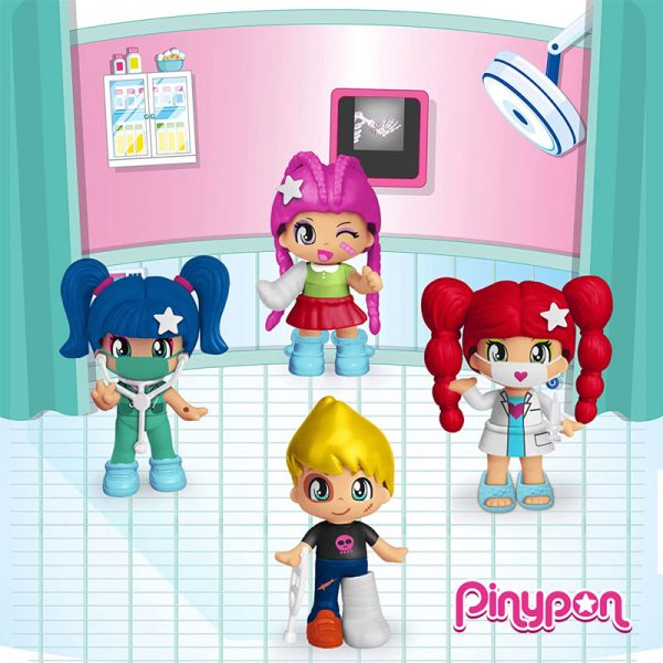 Pinypon Pack 4 Figuras Médicas Autobrinca Online