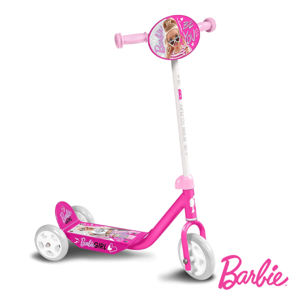 Trotinete Stamp 3 Rodas Barbie Autobrinca Online