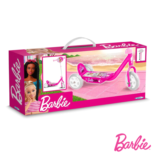 Trotinete Stamp 3 Rodas Barbie Autobrinca Online