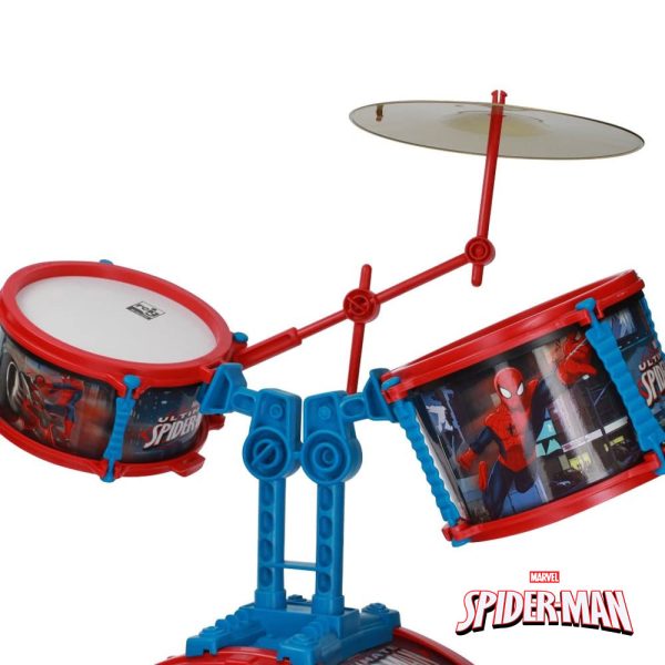 Bateria Musical Spider-Man c/ Banco Autobrinca Online