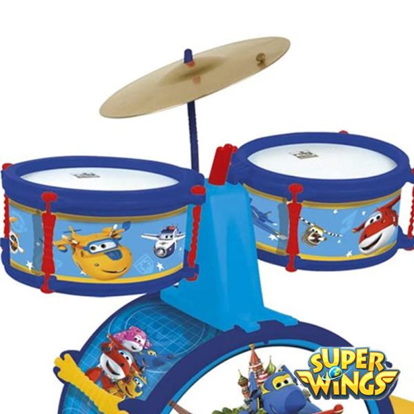 Bateria Musical Super Wings c/ Banco Autobrinca Online