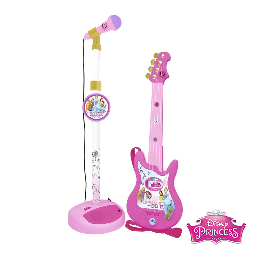 Guitarra e Microfone Princesas
