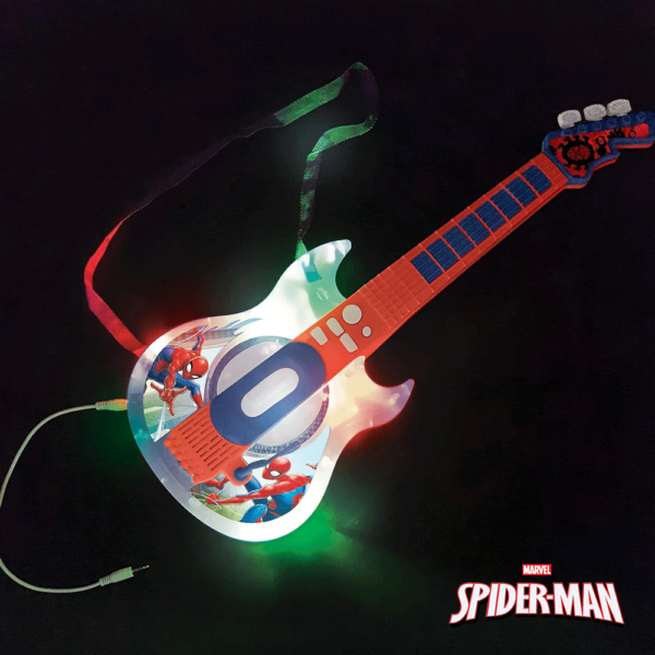 Guitarra Eletrónica Spider-Man Autobrinca Online