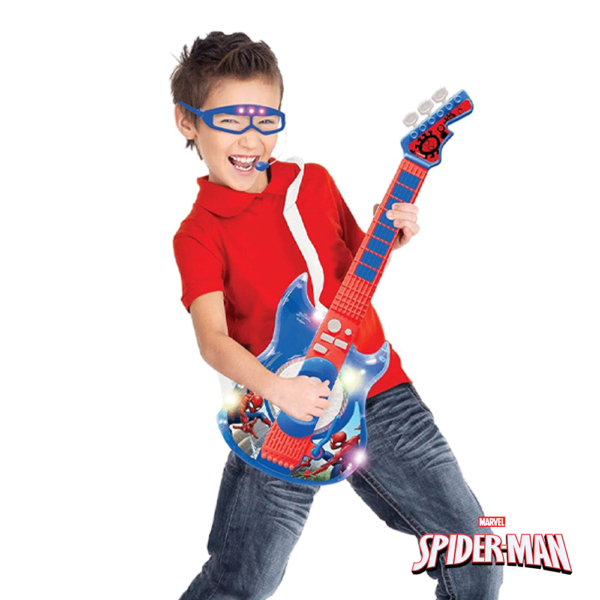 Guitarra Eletrónica Spider-Man Autobrinca Online