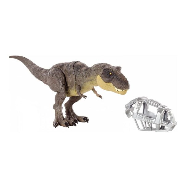 Jurassic World Dino Escape: Tyrannossaurus Rex Autobrinca Online