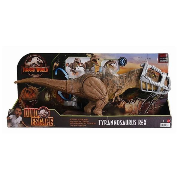 Jurassic World Dino Escape: Tyrannossaurus Rex Autobrinca Online