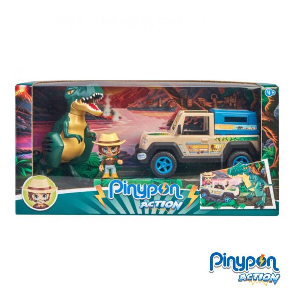 Pinypon Action Carrinha Pick Up c/ Dinossauro Autobrinca Online
