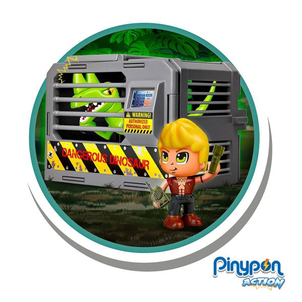 Pinypon Action Campo de Ataque dos Dinossauros Autobrinca Online