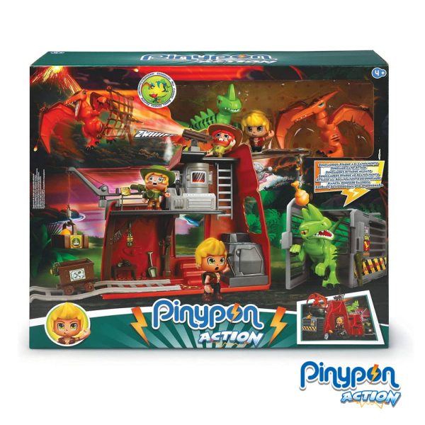 Pinypon Action Campo de Ataque dos Dinossauros Autobrinca Online www.autobrinca.com