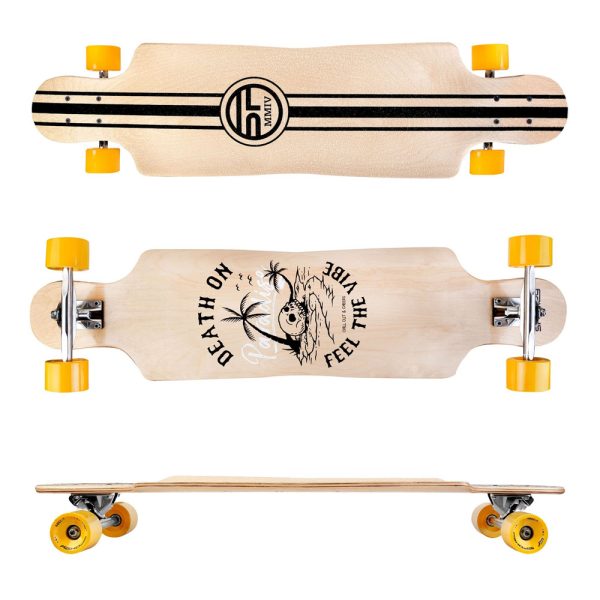 Skate Longboard Spokey LongBay Autobrinca Online