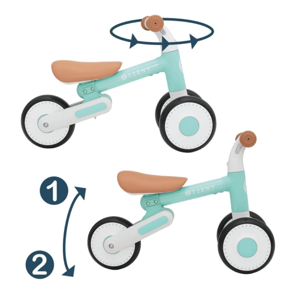 Bicicleta s/ Pedais Olmitos Teeny Menta Autobrinca Online