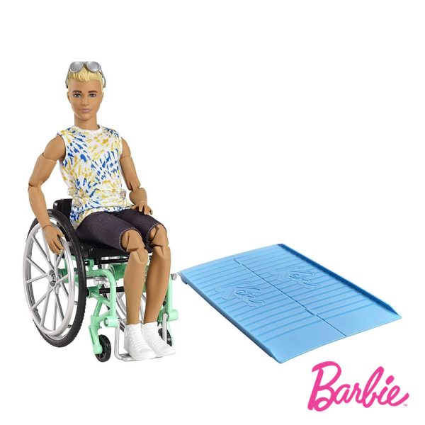 Barbie Fashionistas Ken em Cadeira de Rodas Autobrinca Online