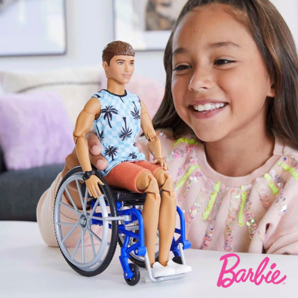 Barbie Fashionistas Ken em Cadeira de Rodas Autobrinca Online