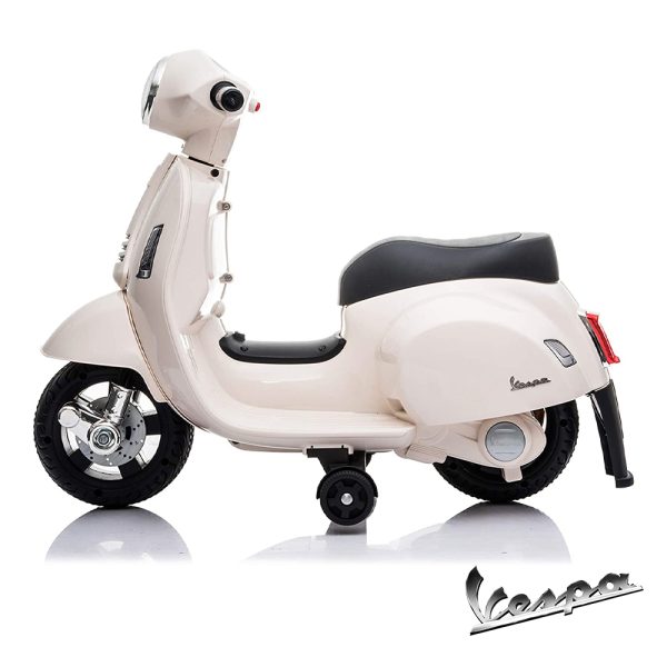 Moto Mini Vespa GTS300 Branca 6V Autobrinca Online