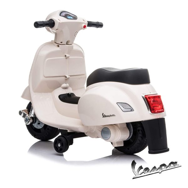 Moto Mini Vespa GTS300 Branca 6V Autobrinca Online