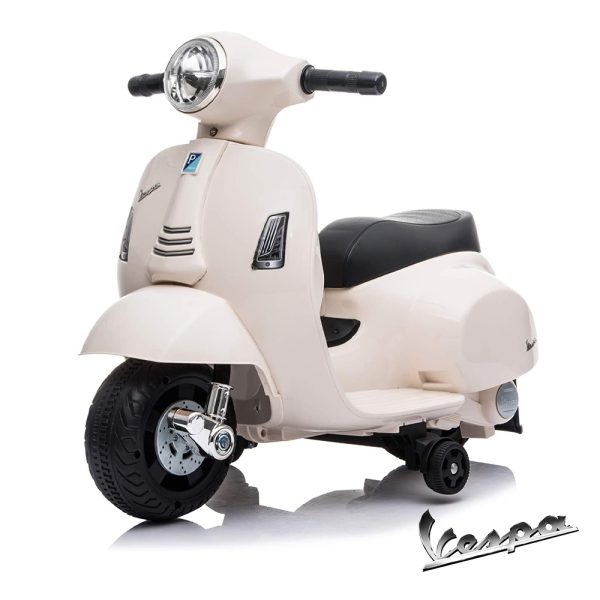 Moto Mini Vespa GTS300 Branca 6V Autobrinca Online