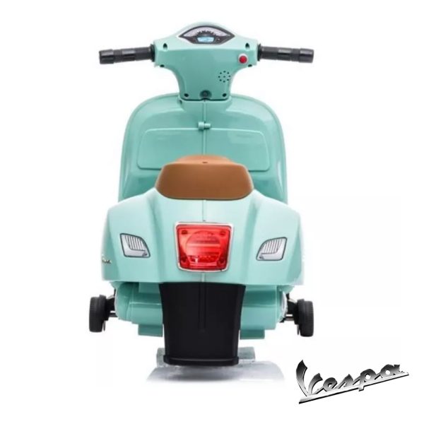 Moto Mini Vespa GTS300 Turquesa 6V Autobrinca Online