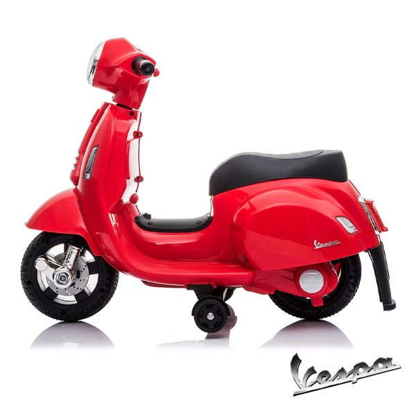 Moto Mini Vespa GTS300 Vermelha 6V Autobrinca Online