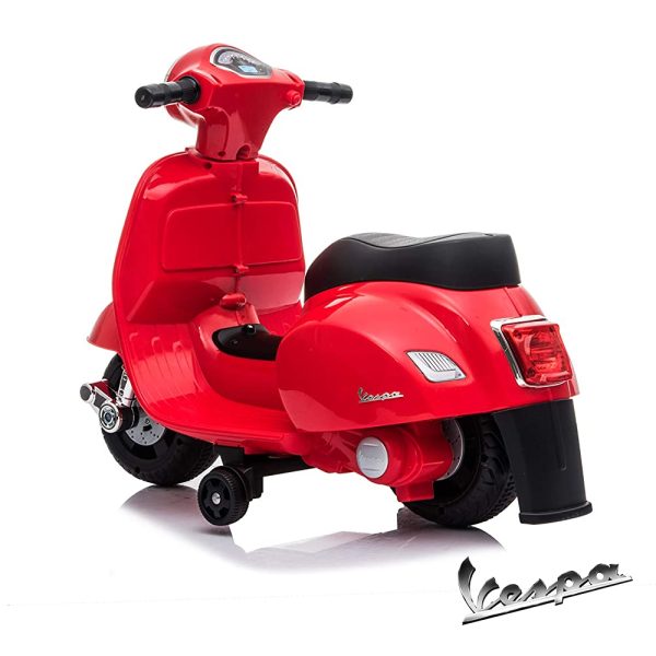 Moto Mini Vespa GTS300 Vermelha 6V Autobrinca Online