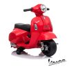 Moto Mini Vespa GTS300 Vermelha 6V Autobrinca Online