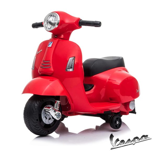 Moto Mini Vespa GTS300 Vermelha 6V Autobrinca Online