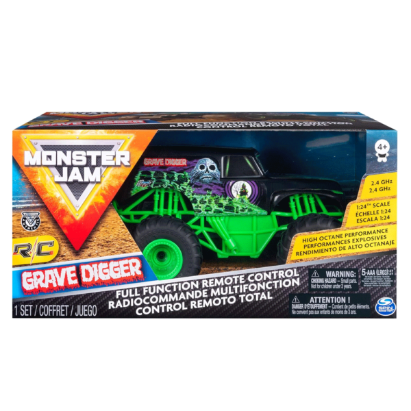 Monster Jam – Grave Digger 1:24 RC Autobrinca Online