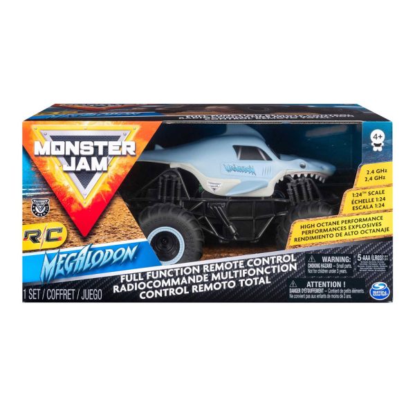 Monster Jam – Megalodon 1:24 RC Autobrinca Online
