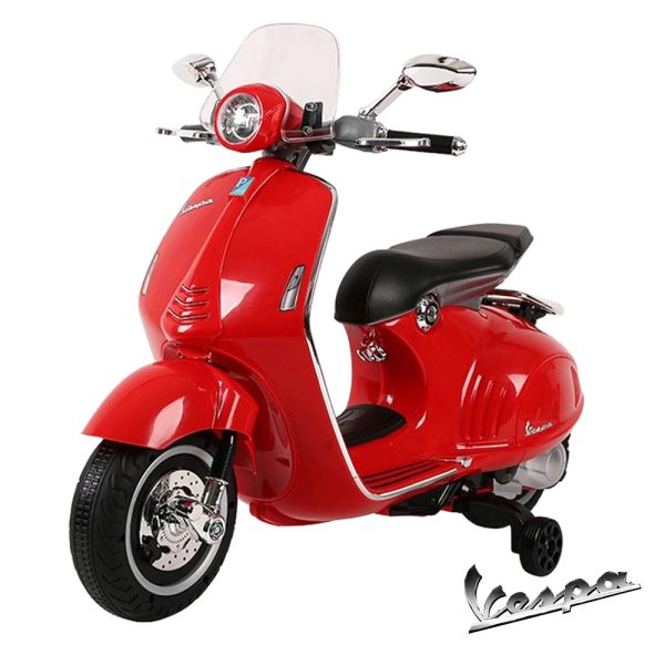 Moto Vespa 946 Vermelha 12V Autobrinca Online