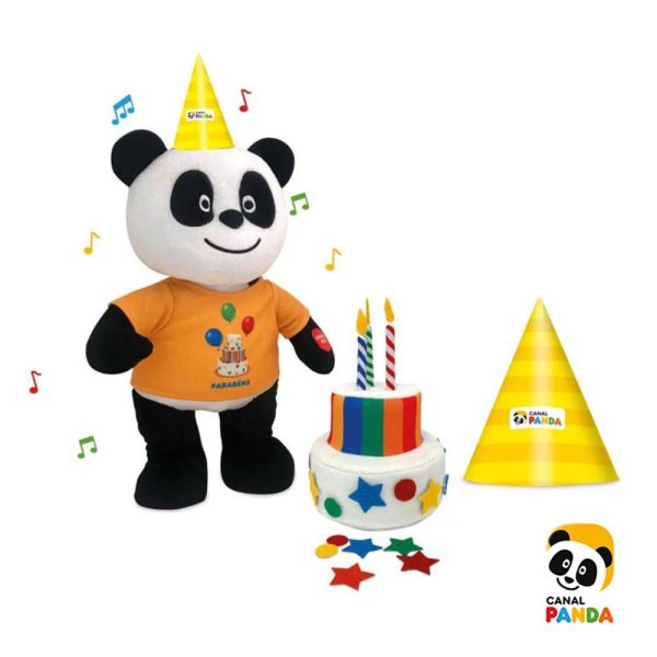 Panda Peluche Parabéns Autobrinca Online