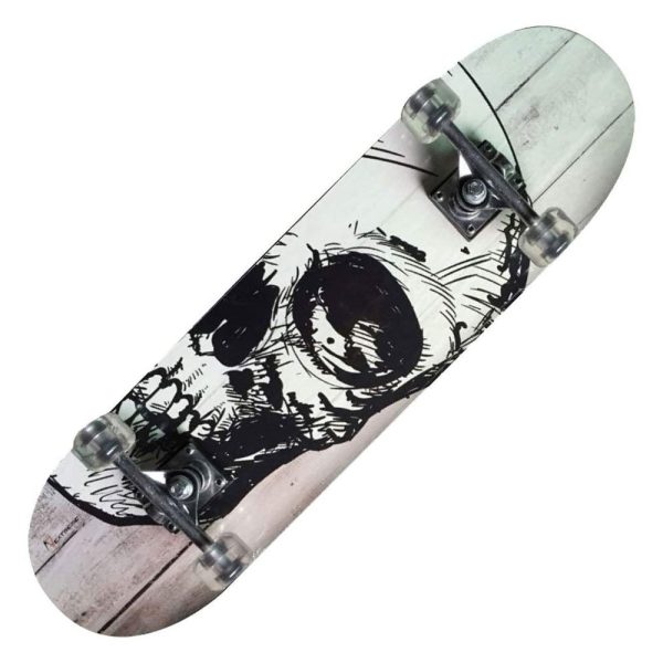 Skate Tribe Pro Caveira Branca Autobrinca Online