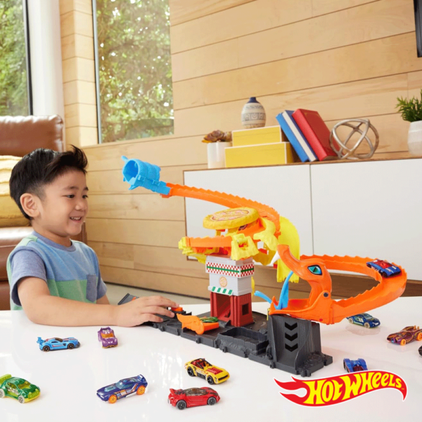 Hot Wheels – Pista Ataque Pizza Slam Cobra Autobrinca Online