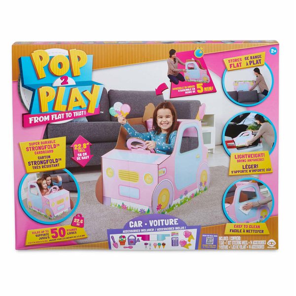 Pop2Play – Carro Rosa Autobrinca Online