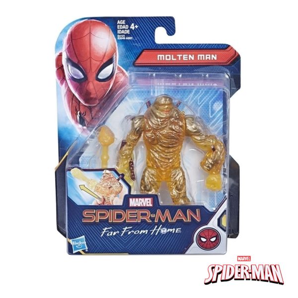 Spider-Man Molten Man Figura 15cm Autobrinca Online