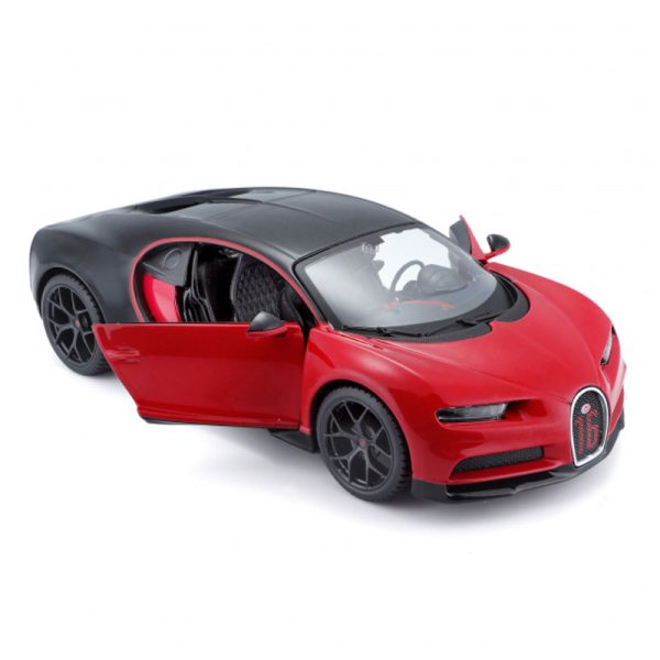 Bugatti Chiron Sport Vermelho 1:18 Bburago Autobrinca Online