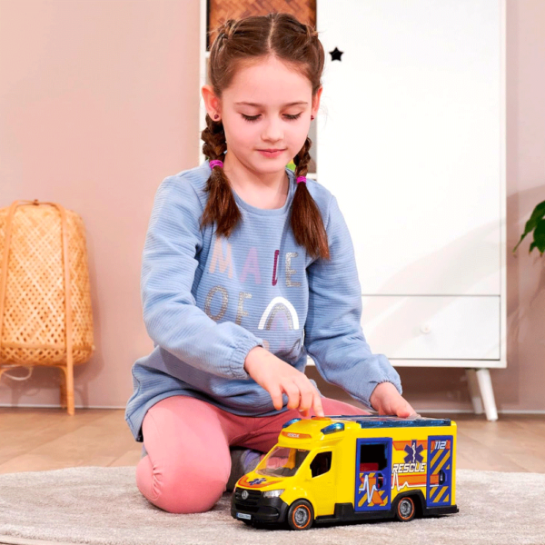 Dickie Toys Ambulância c/ Luz e Sons Autobrinca Online