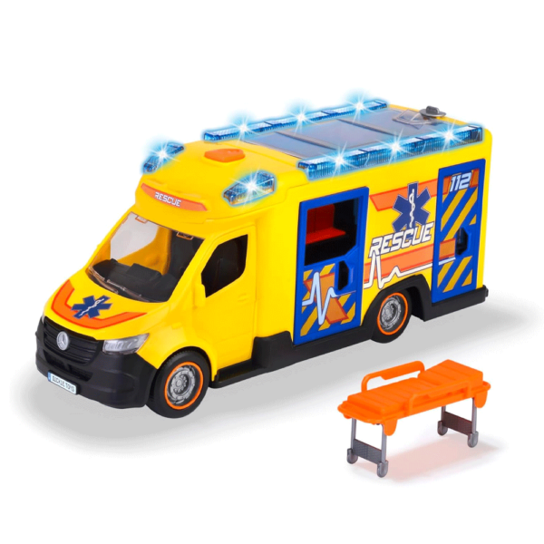 Dickie Toys Ambulância c/ Luz e Sons Autobrinca Online
