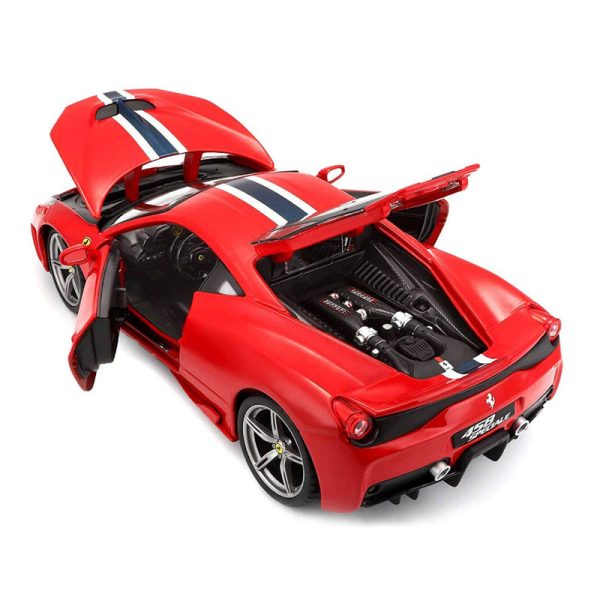 Ferrari 458 Speciale Vermelho 1:18 Bburago Autobrinca Online