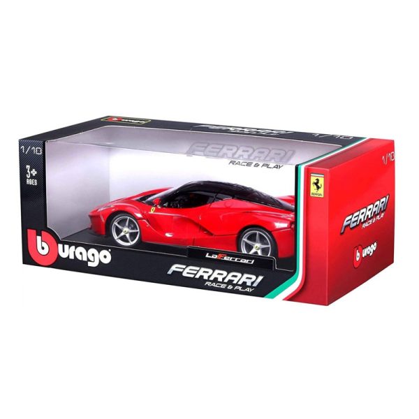 Ferrari LaFerrari Vermelho 1:18 Bburago Autobrinca Online