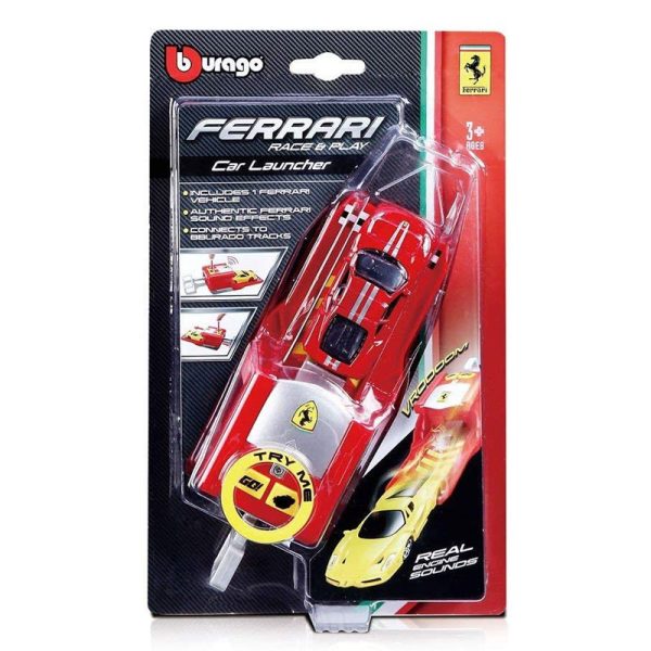 Lançador de Carros Ferrari Bburago Autobrinca Online