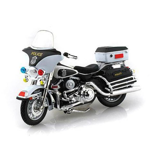 Ford F350 1:27 c/ Moto Harley Davidson 2004 FLHTPI Electra Glide Police 1:24 Autobrinca Online