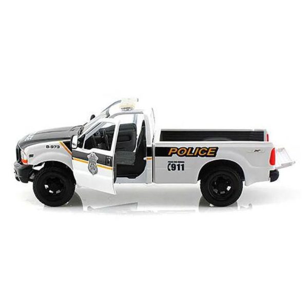 Ford F350 1:27 c/ Moto Harley Davidson 2004 FLHTPI Electra Glide Police 1:24 Autobrinca Online