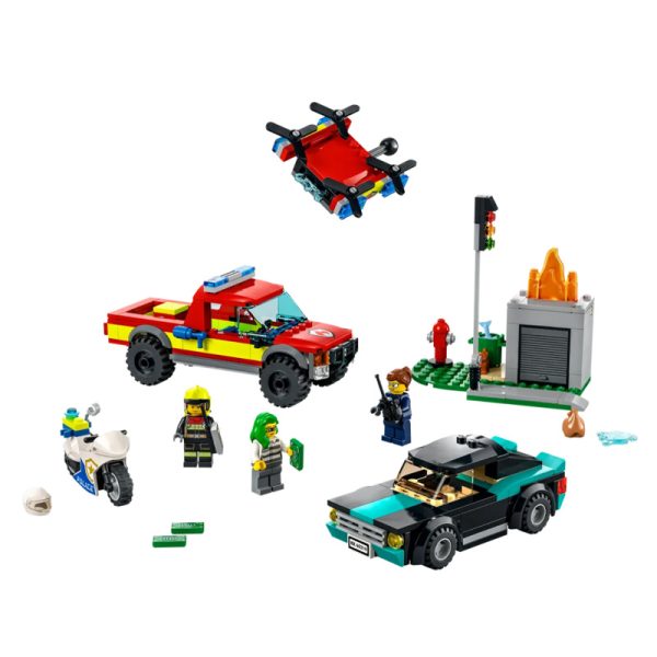 LEGO City – Perseguição Policial e Resgate dos Bombeiros 60319 Autobrinca Online www.autobrinca.com 4