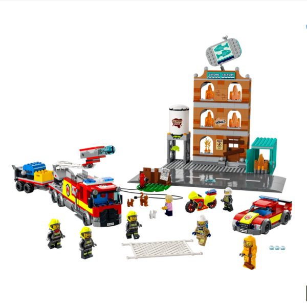 LEGO City – Equipa de Bombeiros Sapadores 60321 Autobrinca Online