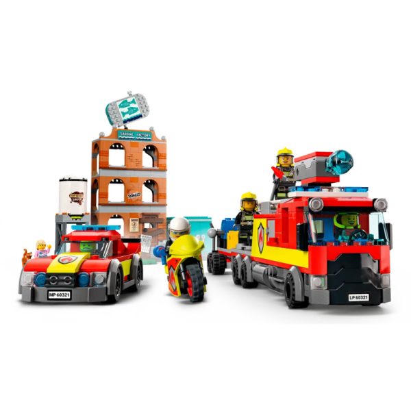 LEGO City – Equipa de Bombeiros Sapadores 60321 Autobrinca Online