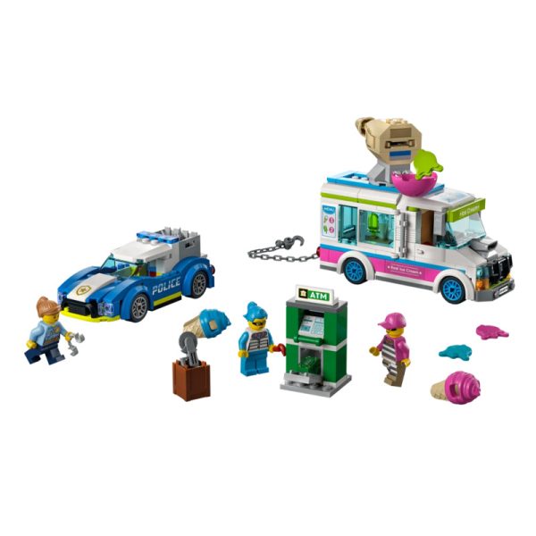 LEGO City – Perseguição Policial na Carrinha de Gelados 60314 Autobrinca Online