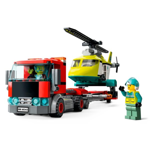 LEGO City – Resgate c/ Transporte de Helicóptero 60343