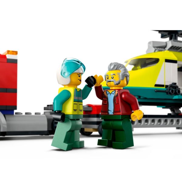 LEGO City – Resgate c/ Transporte de Helicóptero 60343